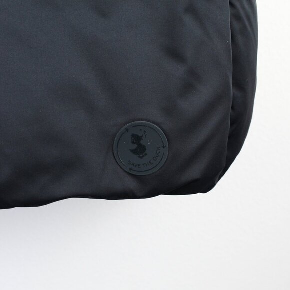 NWT Save The Duck Puffer Warm Vest, Black, 6/XL– Eco-Friendly, Drawstring Waist - Picture 14 of 15